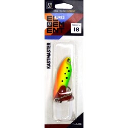 Блешня для риби, коливна, ZEOX Kastmaster, вага 18г, колір Fire Tiger